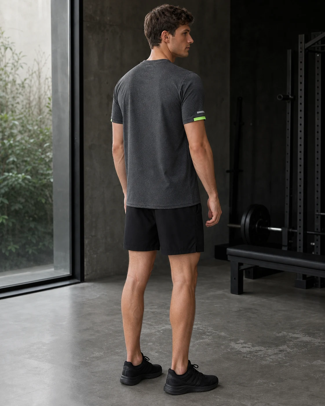 Men's Round Neck Quick-Dry Active T-Shirt — ANON INC campaign 3